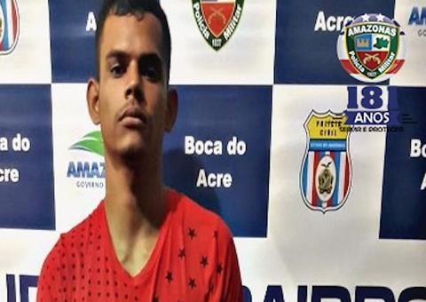 Após dar nome falso à polícia, foragido da Justiça é preso no Amazonas 