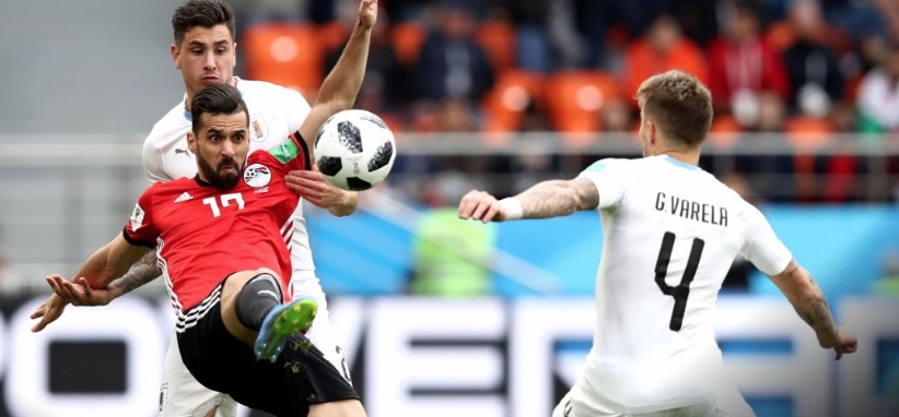 Uruguai vence o Egito em partida sem Salah, poupado
