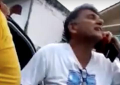 Vídeo mostra assassino confesso de empresária aos prantos no dia do crime, veja