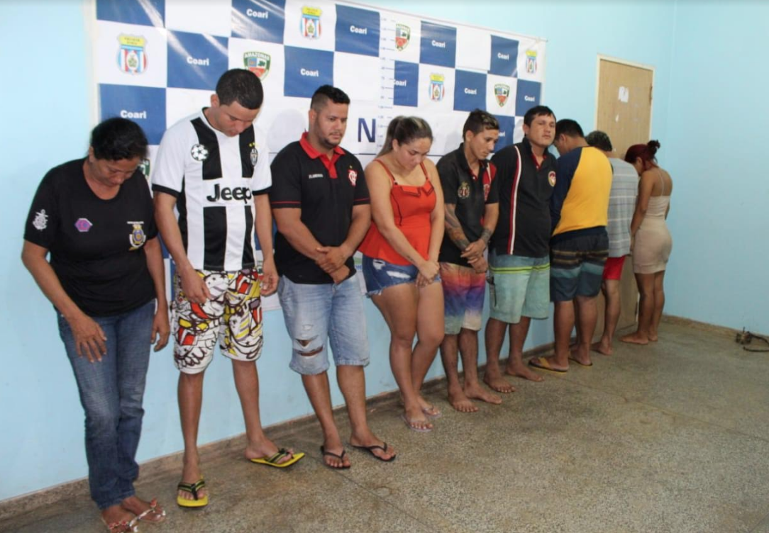 Sete pessoas são presas durante operação para desarticular tráfico no Amazonas
