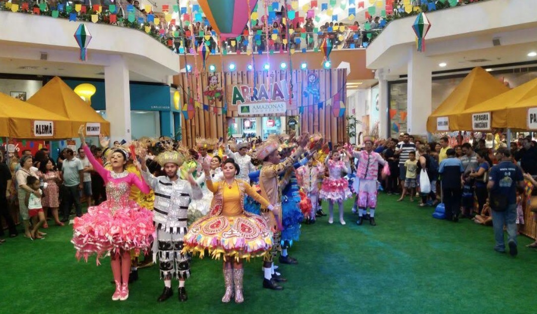 Arraial em shopping de Manaus terá casamento junino neste sábado