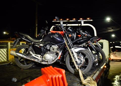 Mais de 40 veículos são apreendidos durante operação da SSP em Manaus