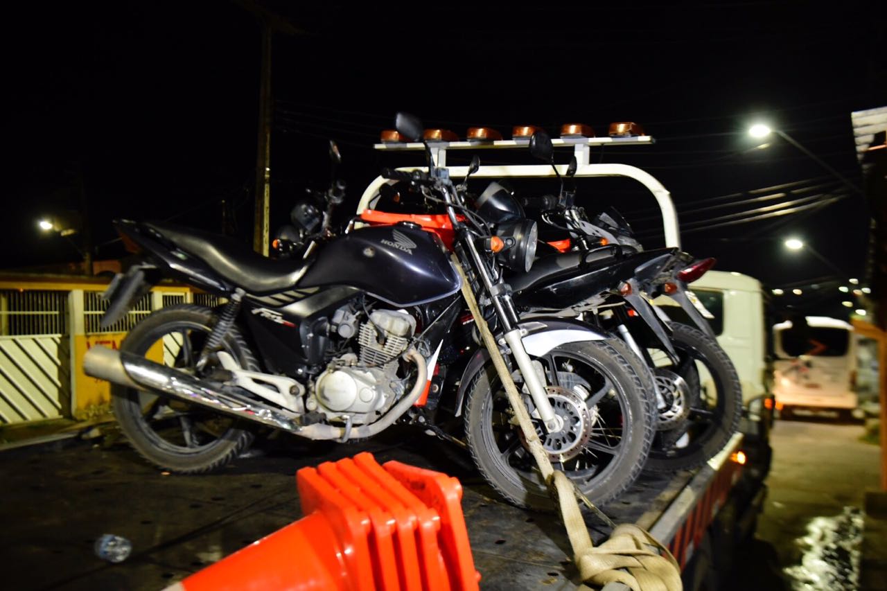 Mais de 40 veículos são apreendidos durante operação da SSP em Manaus