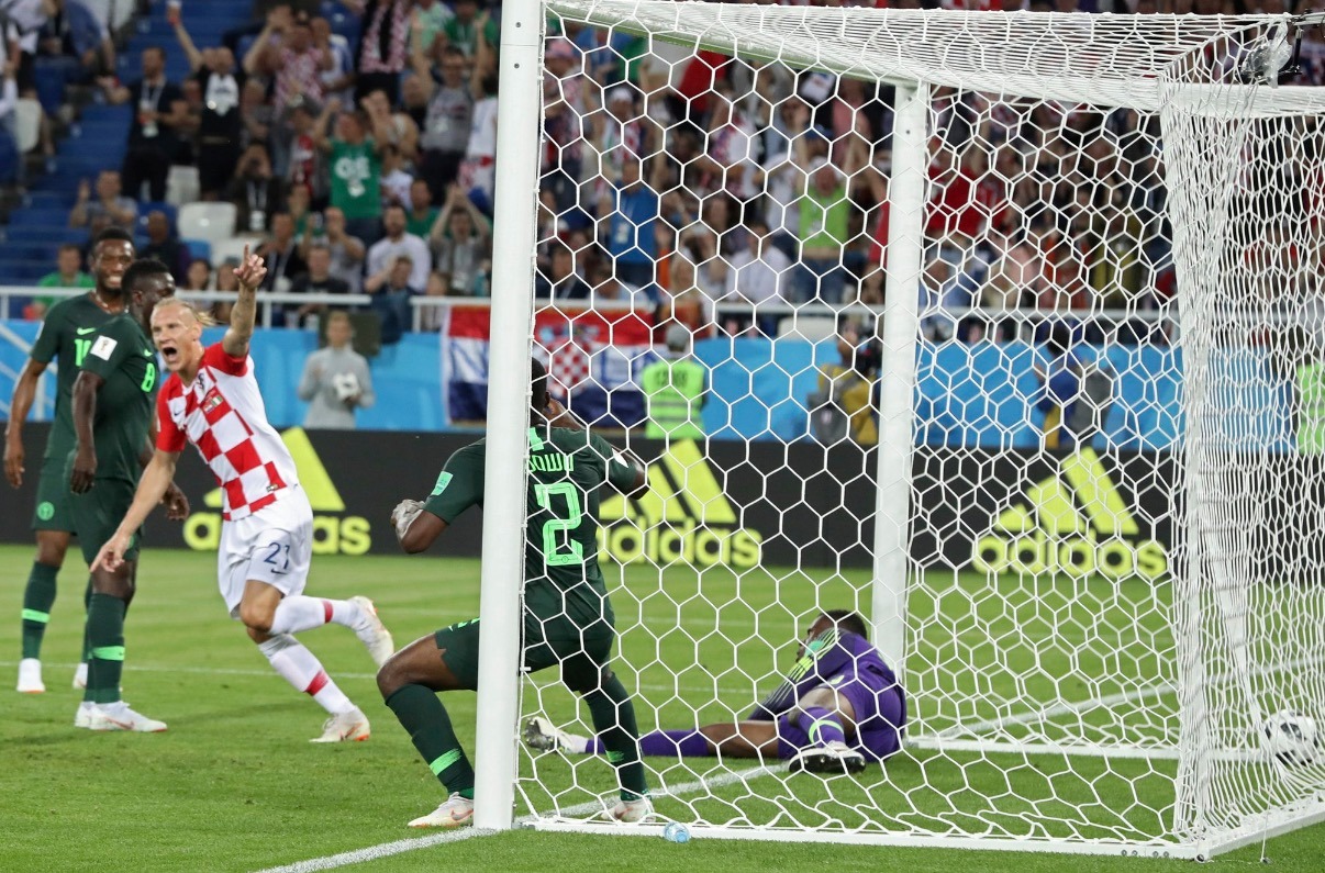 Nigéria não consegue fazer gol e Croácia sai na frente