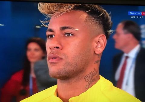 Após críticas, Neymar surge com novo visual no dia de estreia do Brasil na Copa do Mundo 2018