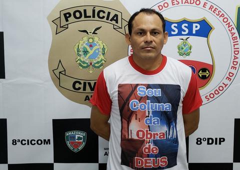 Homem suspeito de matar colega a facadas é preso em Manaus