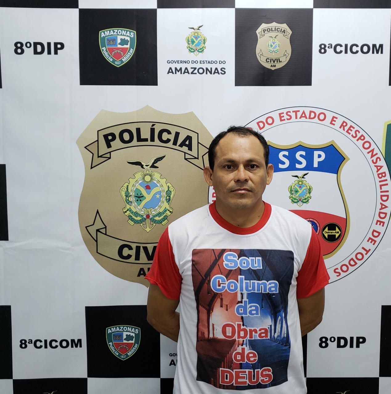 Homem suspeito de matar colega a facadas é preso em Manaus
