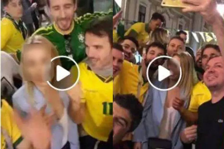 Brasileiros assediam mulher com alusão à cor de seu órgão sexual e geram revolta