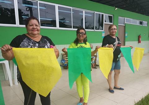 UnATI realiza Arraial para a Terceira Idade em clima de Copa do Mundo