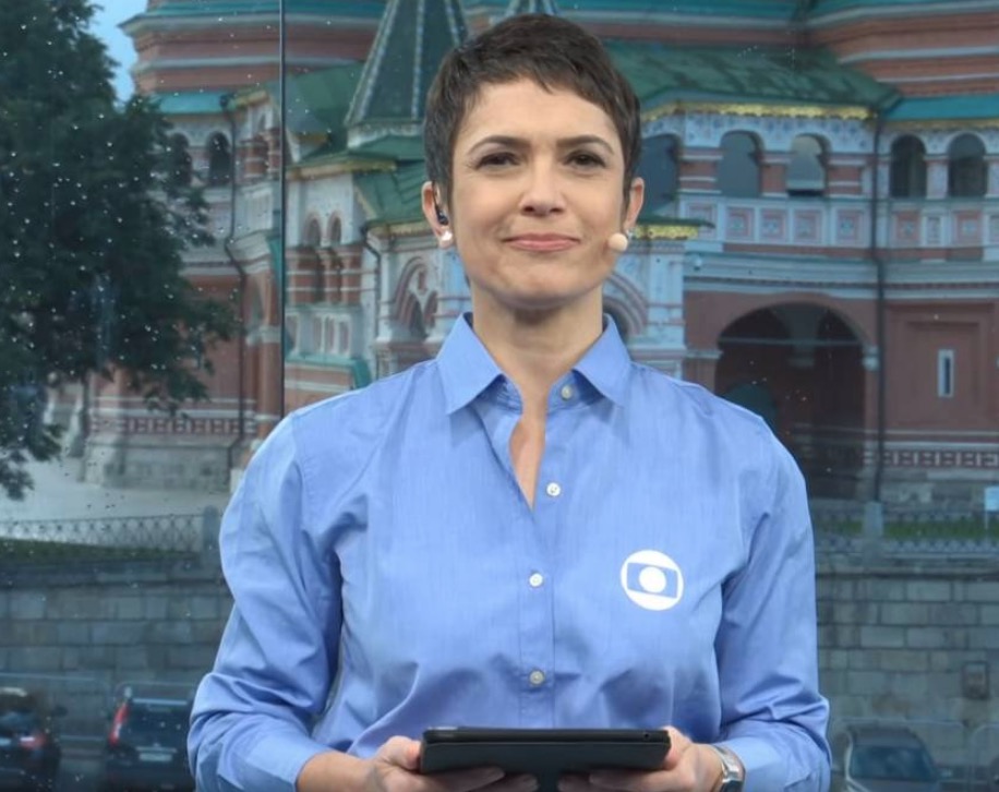 Após Fernanda Gentil, Sandra Annenberg também passa mal na Rússia