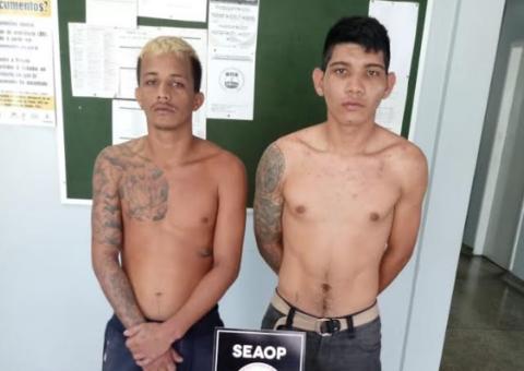 Dupla suspeita de cometer assaltos a ônibus é presa com drogas em Manaus