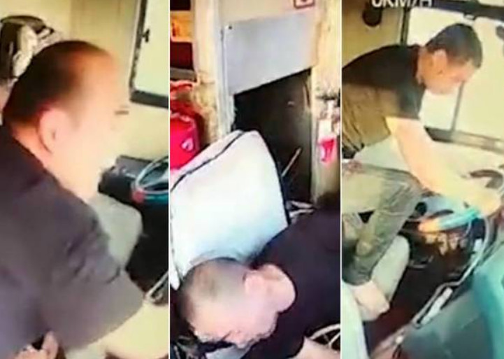 Motorista sofre derrame e passageiro tem atitude inesperada