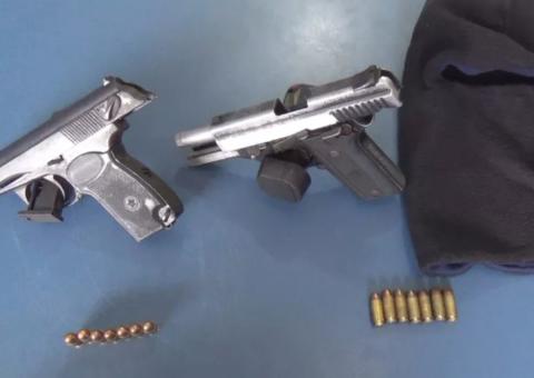 Suspeitos de pirataria, colombianos e brasileiro são presos com armas no Amazonas