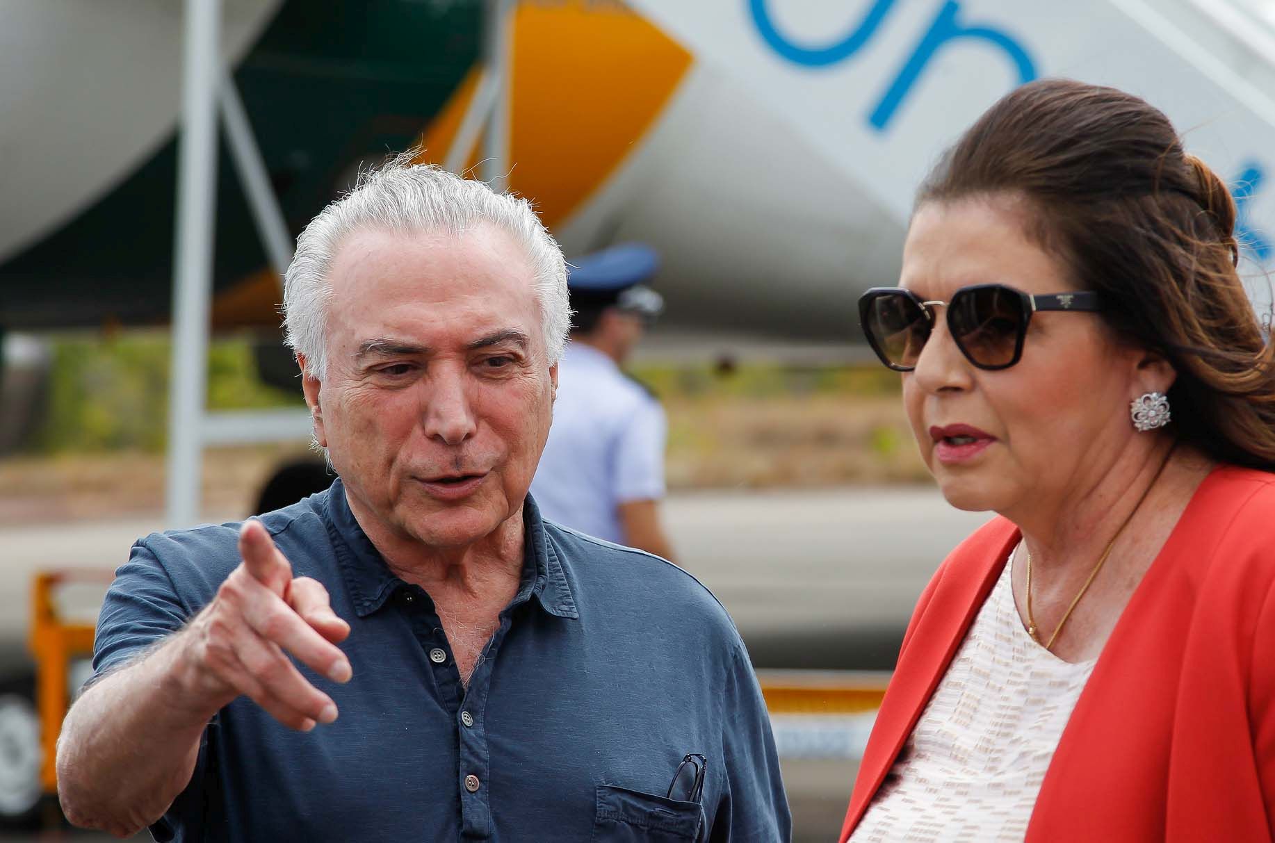 Temer visita em Roraima abrigos de imigrantes venezuelanos