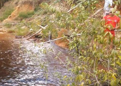 Corpo de jovem desaparecido há 3 dias é encontrado boiando em igarapé no Amazonas