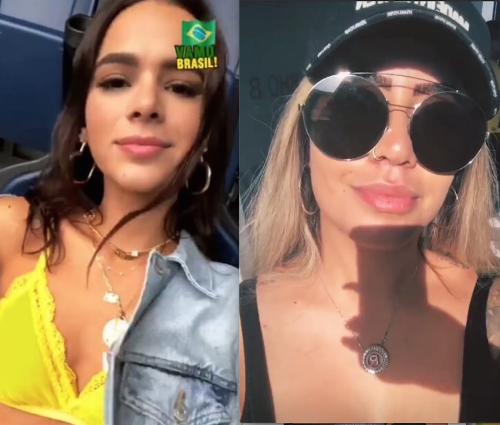 Propaganda de Bruna Marquezine e irmã de Neymar em Copa é proibida pela Fifa
