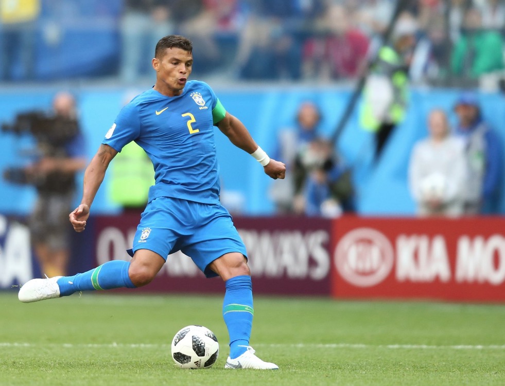 Thiago Silva revela que foi xingado por Neymar durante jogo contra Costa Rica: ‘fiquei triste’