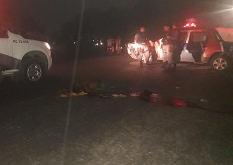 Dupla misteriosa executa homem a sangue frio em rua de Manaus