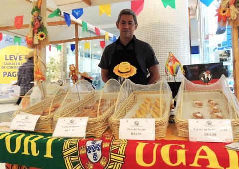 Festival gastronômico junino movimenta shopping em Manaus