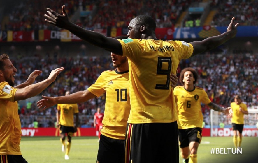 Lukaku chega à artilharia da Copa e Hazard faz dois na vitória sobre a Tunísia por 5 a 2 