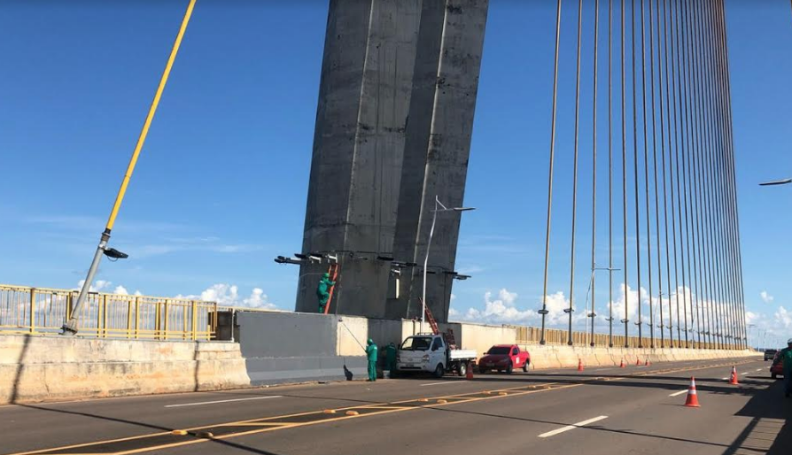 Governo do Amazonas inicia trabalhos de revitalização na Ponte Rio Negro