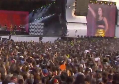 Anitta se apresenta pela 1ª vez no Rock in Rio Lisboa para multidão 'sem fim'