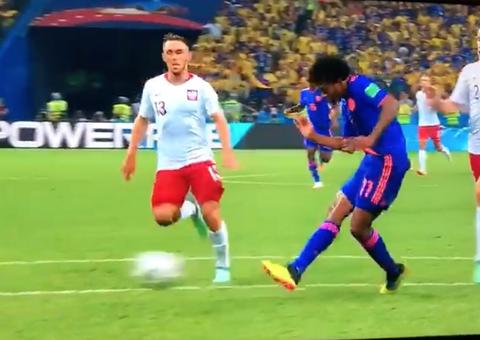 Colômbia faz 3 a 0 e elimina Polônia na Copa do Mundo
