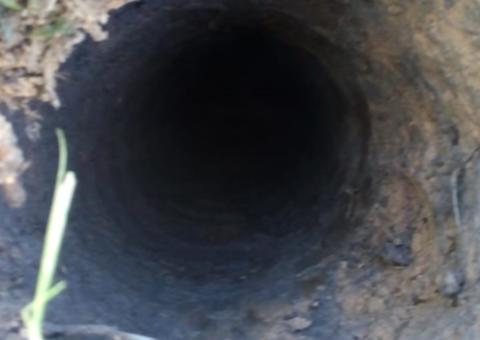 Durante ronda, PMs encontram túnel de 3 metros ao lado de muralha do Ipat