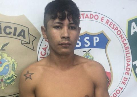 Novinho é preso enquanto se preparava para fazer arrastões em Manaus