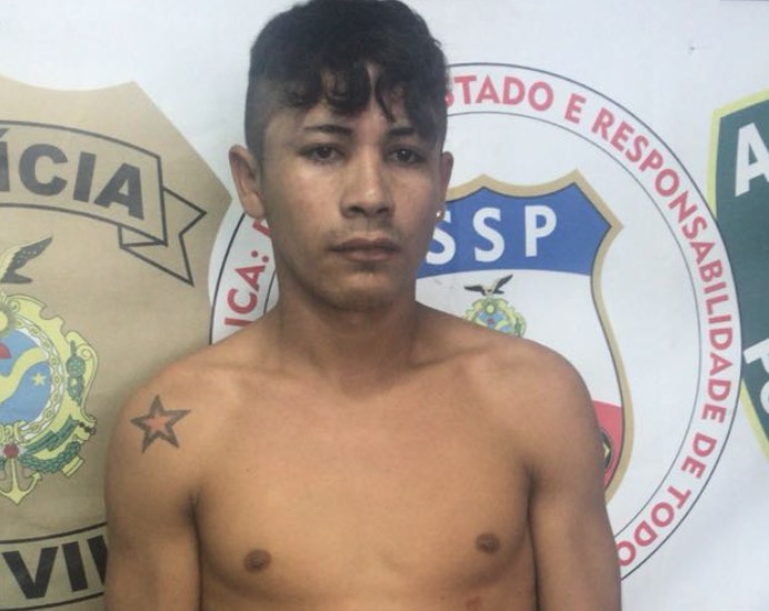 Novinho é preso enquanto se preparava para fazer arrastões em Manaus