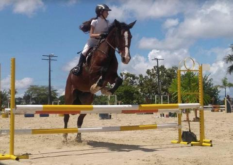 Escola de hipismo realiza campeonato em clima de Festa Junina 