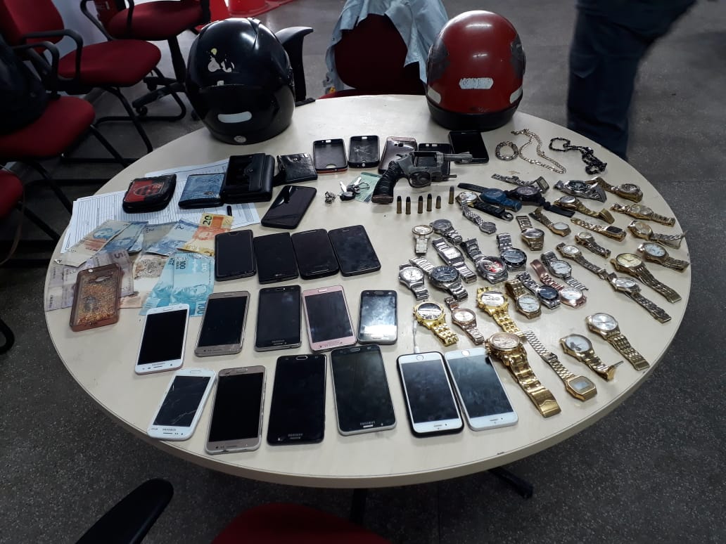 Em Manaus, homem é preso com estoque de objetos roubados dentro de casa 