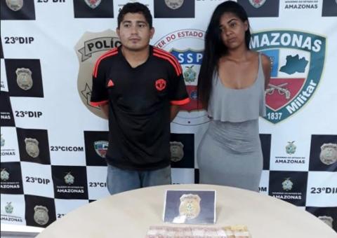 Integrantes do Comando Vermelho são presos com drogas e dinheiro em Manaus