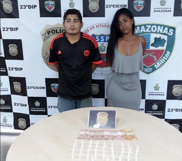 Integrantes do Comando Vermelho são presos com drogas e dinheiro em Manaus