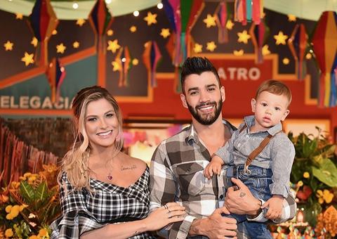 Gusttavo Lima e Andressa Suita fazem festão para comemorar 1 ano do filho, veja fotos