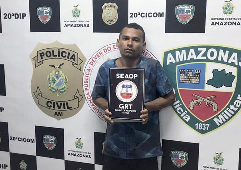 Suspeito de fazer moradores reféns  durante assalto a sítio é preso em Manaus 