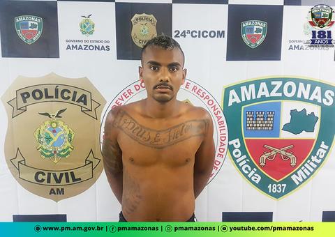 Foragido da justiça é preso no centro de Manaus 