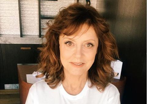 Atriz Susan Sarandon é presa em protesto contra Trump