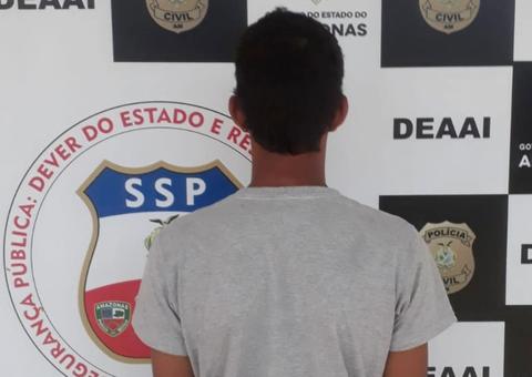 Suspeito de assalto a lan house é preso em Manaus 