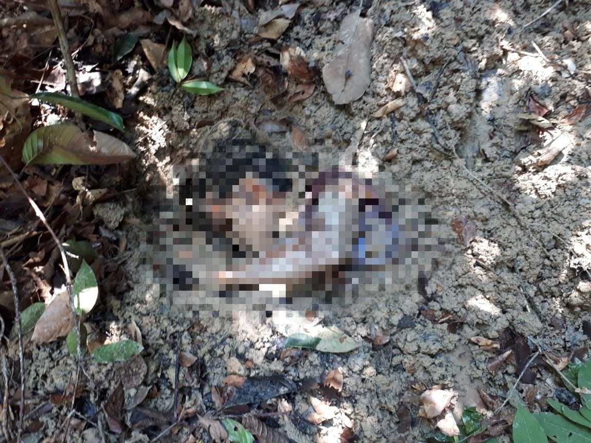 Enterrado na lama, corpo de adolescente é encontrado em ramal de Manaus