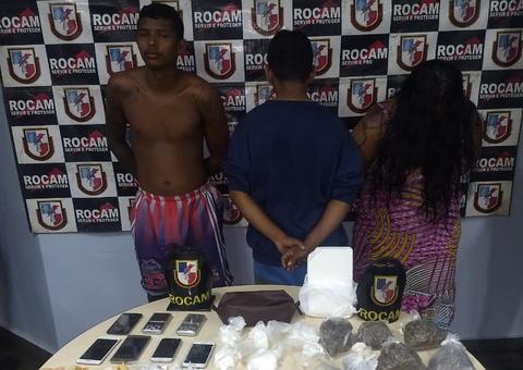 Genro e sogra são presos após polícia flagrar suspeitos vendendo drogas em Manaus