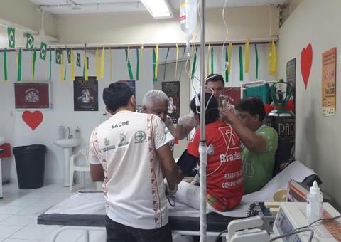 Mais de 600 pessoas são atendidas em dois dias de Festival de Parintins