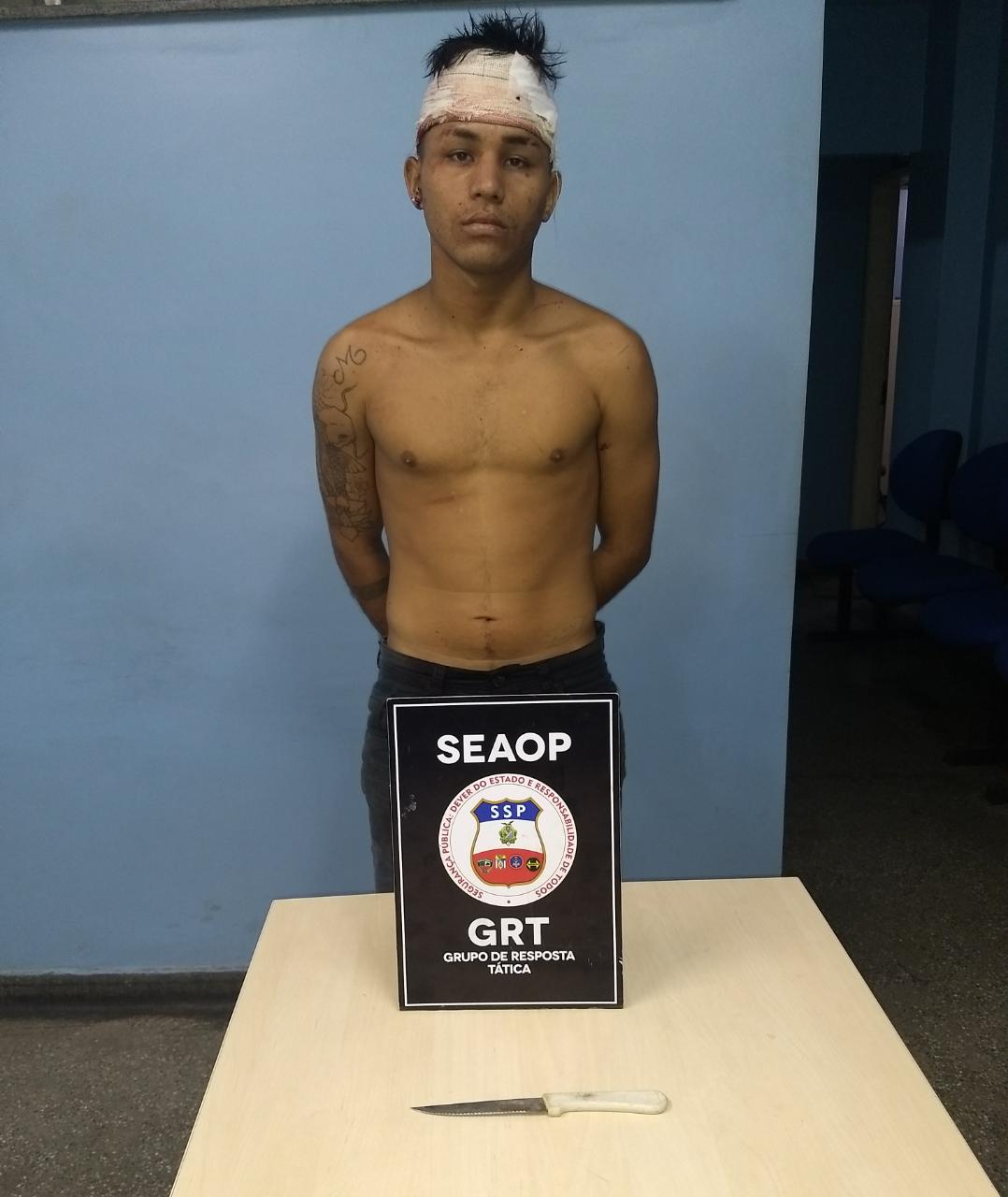 Passageiro reage a assalto em ônibus e suspeito acaba preso em Manaus