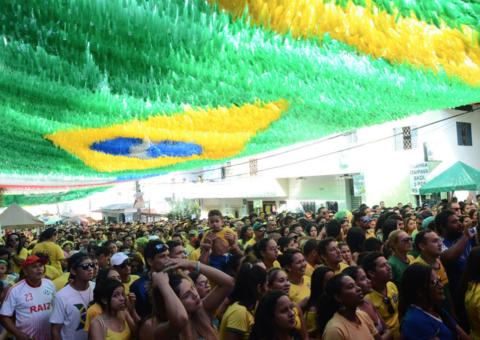 Torcida pelo Brasil agita 13 pontos de transmissão em Manaus; Saiba onde