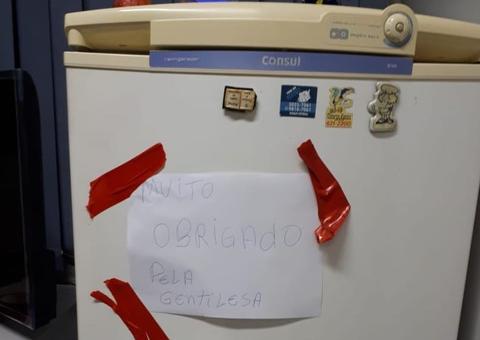 Ladrões 'agradecem' após roubar cofres: 'Obrigado pela gentileza'