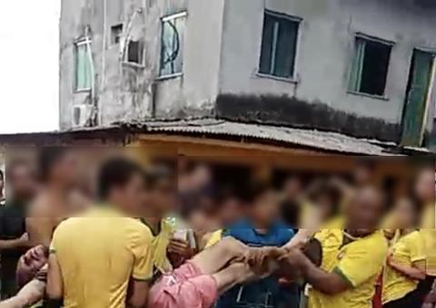 Tiroteio durante jogo do Brasil deixa um morto e outro ferido em Manaus