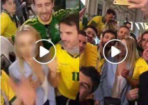 Por assédio, Rússia abre inquérito contra brasileiros que constrangeram mulher