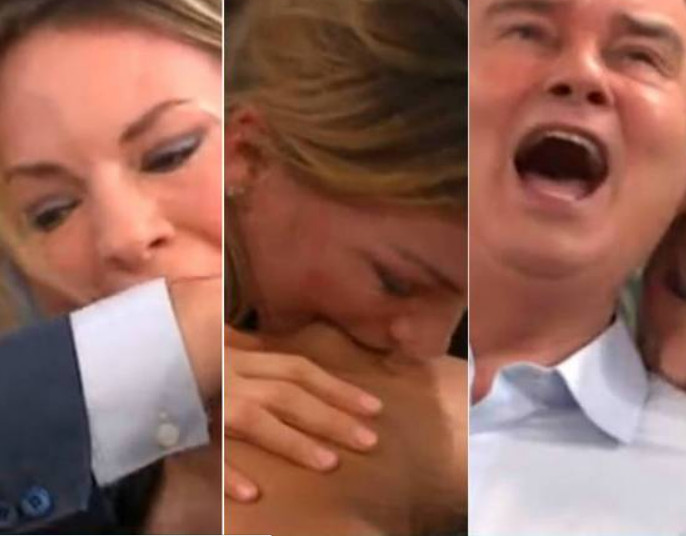 Massagista morde forte para tirar tensão de músculos de clientes