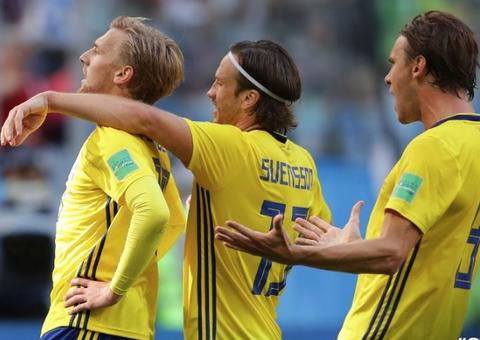 Suécia vence a Suíça por 1 a 0 e espera por Inglaterra ou Colômbia nas quartas