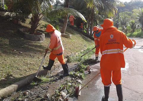 Conjunto Xingu e Colônia Antônio Aleixo recebem mutirão de limpeza